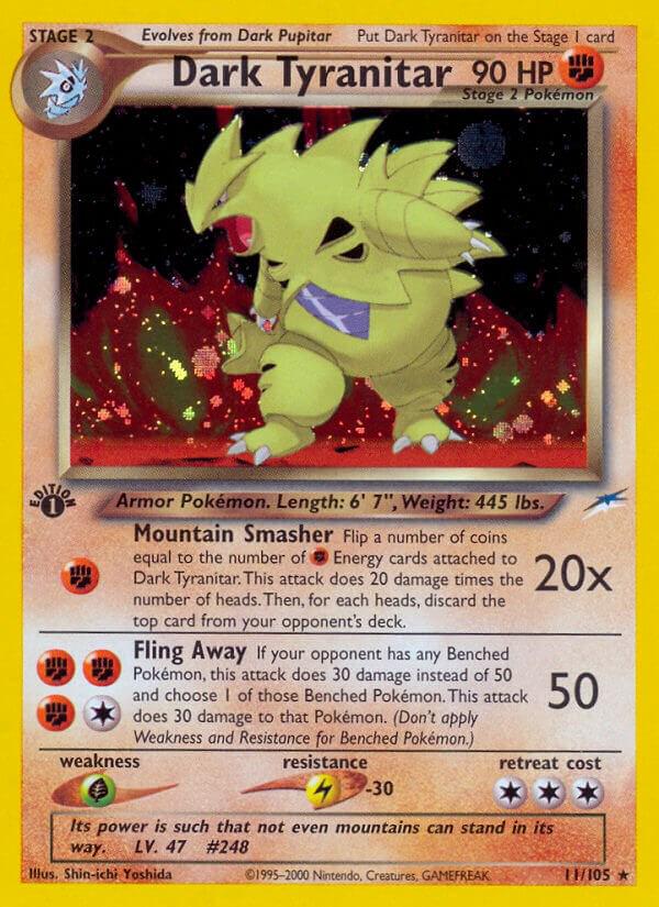Dark Tyranitar [1st-Edition]