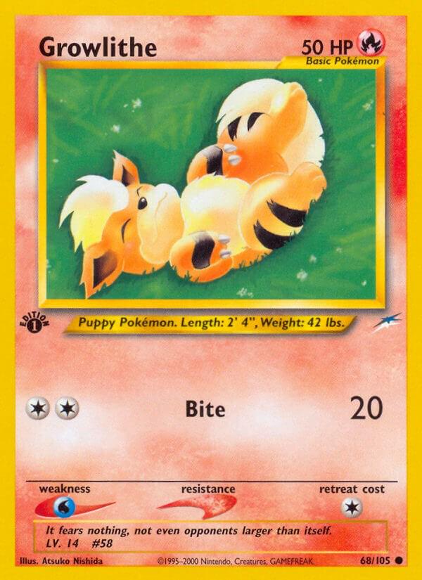 Growlithe [1st-Edition]