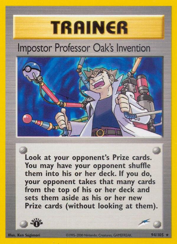 Imposter Professor Oak's Invention [1st-Edition]