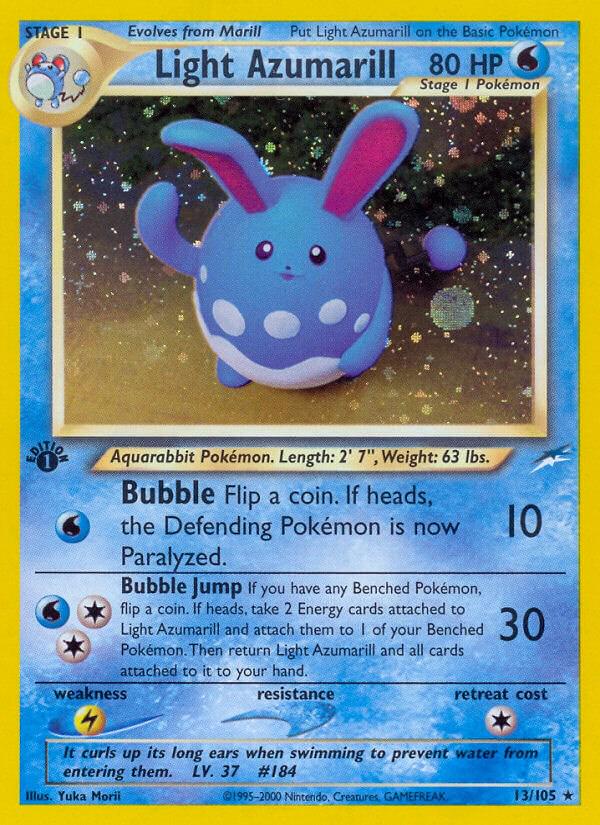 Light Azumarill [1st-Edition]