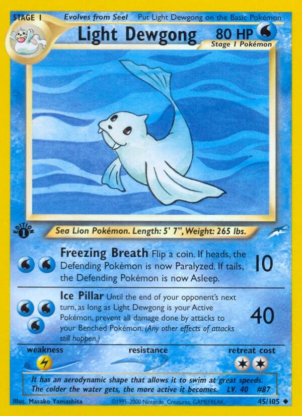 Light Dewgong [1st-Edition]