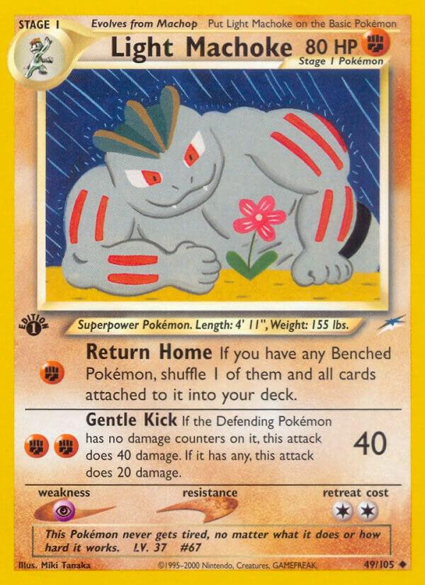 Neo Destiny [1st-Edition] Light Machoke [1st-Edition] Pokémon card