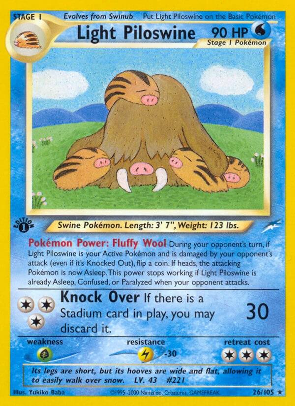Light Piloswine [1st-Edition]