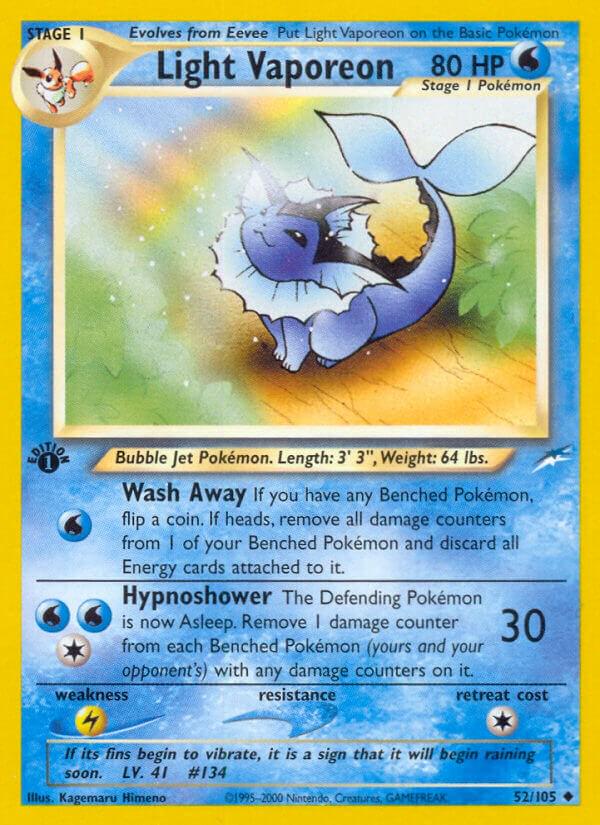 Light Vaporeon [1st-Edition]