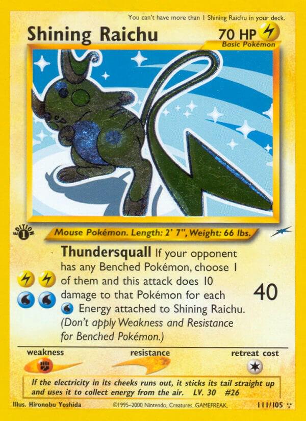 Shining Raichu [1st-Edition]