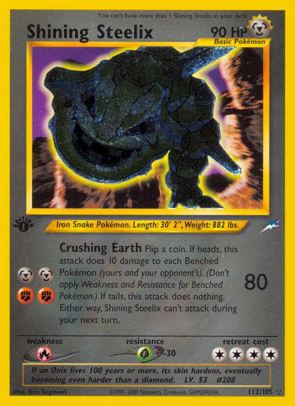 Shining Steelix [1st-Edition]