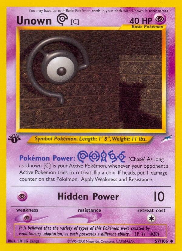 Unown C [1st-Edition]