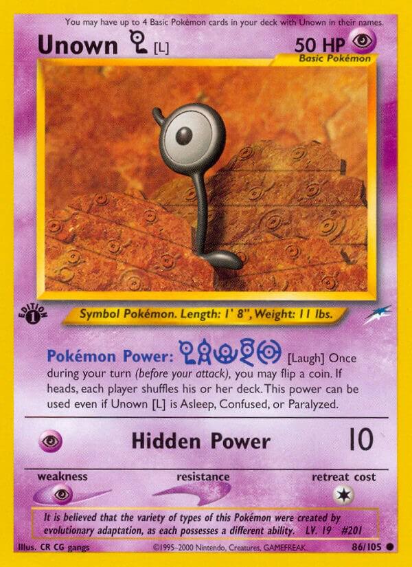 Unown L [1st-Edition]