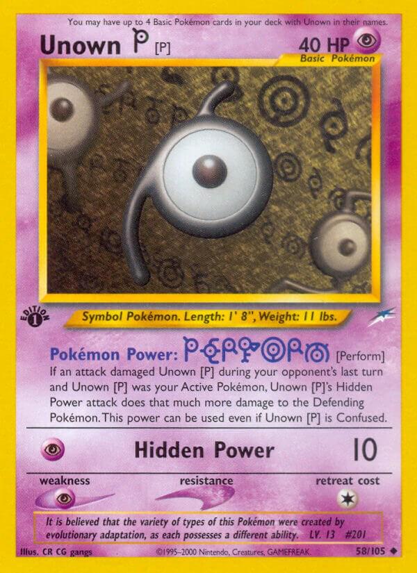 Unown P [1st-Edition]