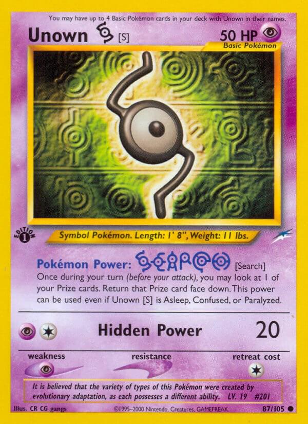 Unown S [1st-Edition]