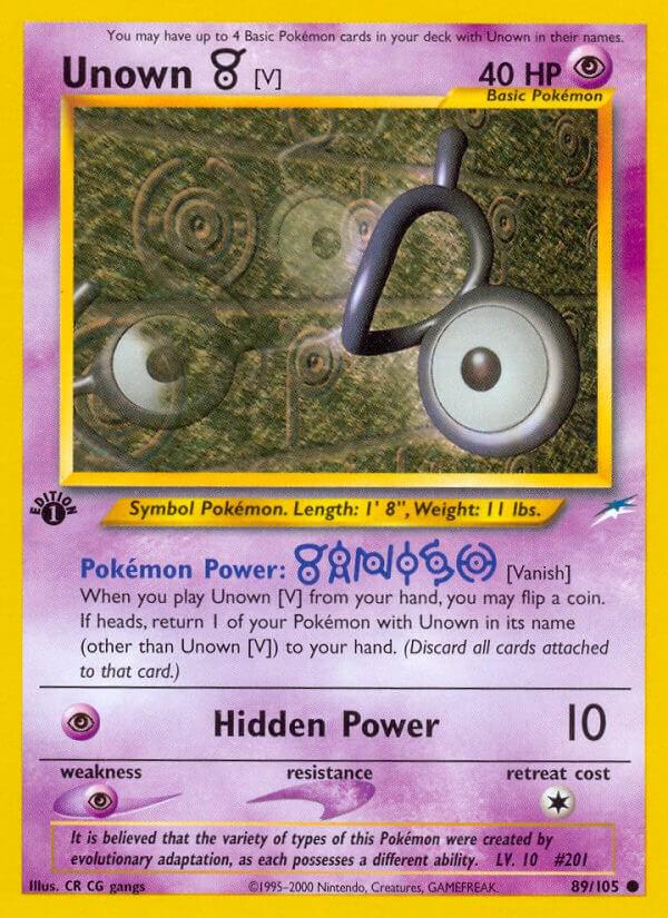 Unown V [1st-Edition]
