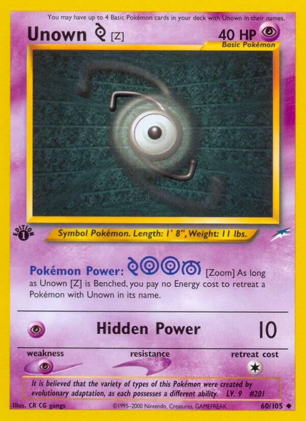 Unown Z [1st-Edition]