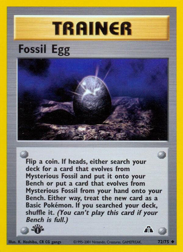 Fossil Egg [1st-Edition]