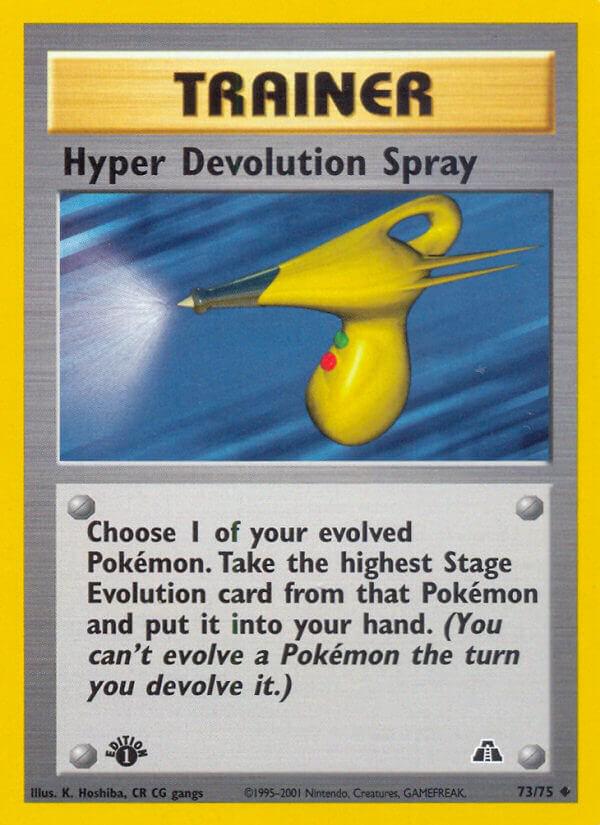 Neo Discovery [1st-Edition] Hyper Devolution Spray [1st-Edition] Pokémon card