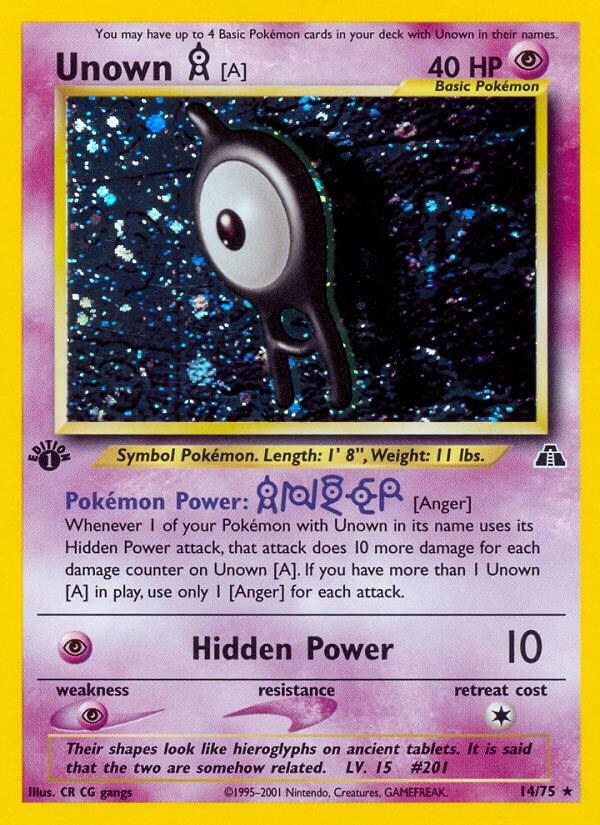 Unown A [1st-Edition]