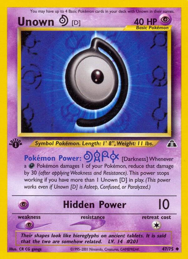 Unown D [1st-Edition]