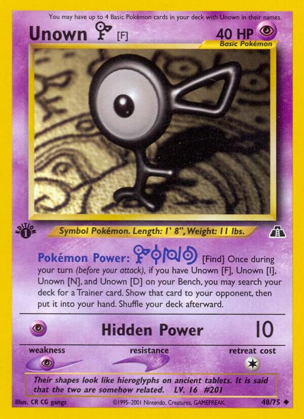Unown F [1st-Edition]