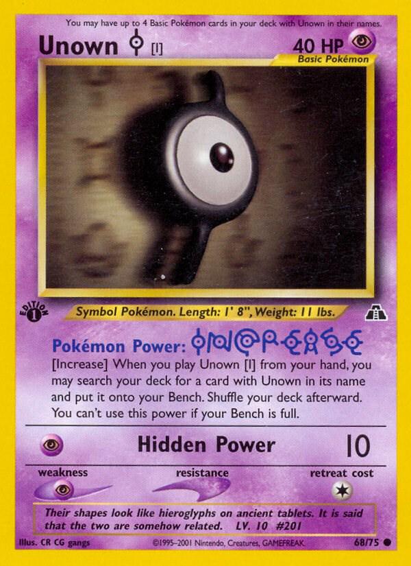 Unown I [1st-Edition]