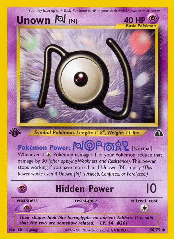 Unown N [1st-Edition]