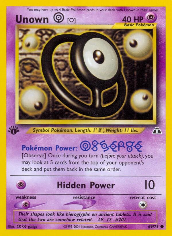 Unown O [1st-Edition]