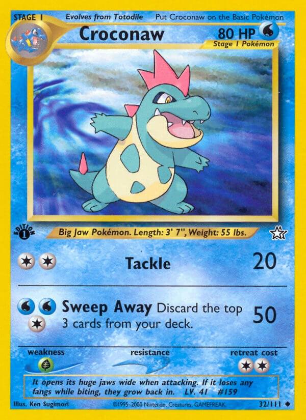 Croconaw [1st-Edition]