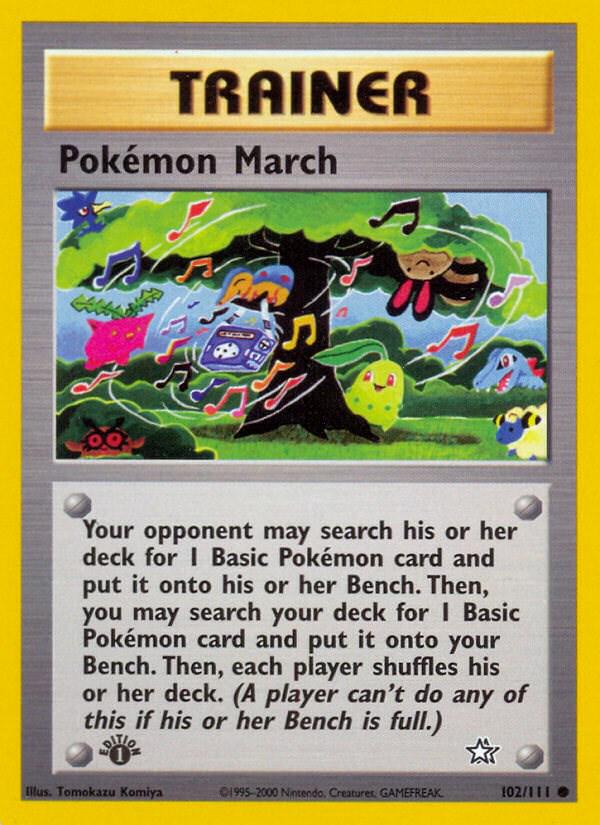 Pokemon March [1st-Edition]