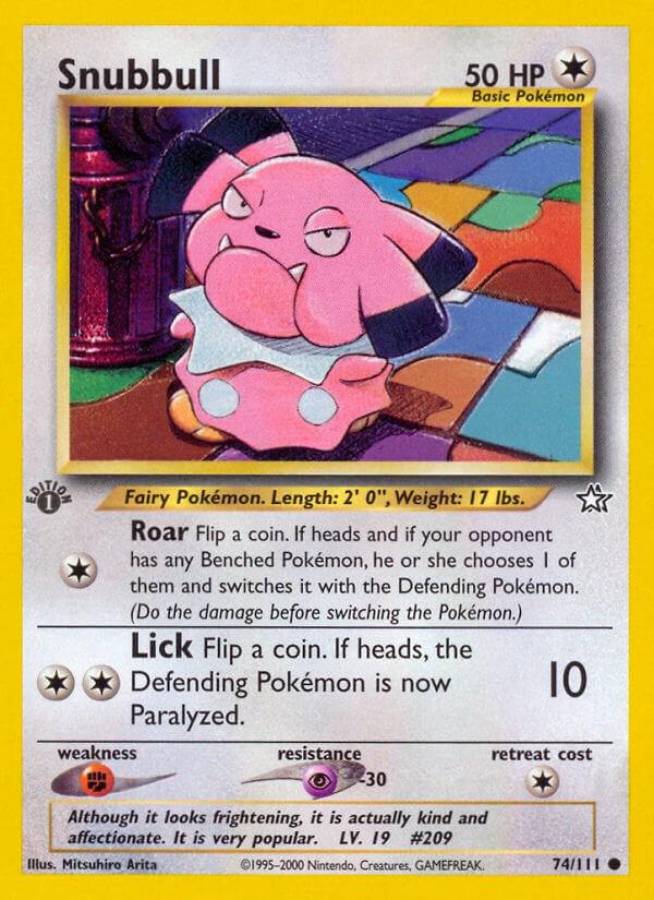 Snubbull [1st-Edition]