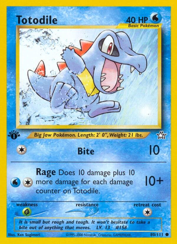 Totodile [1st-Edition]