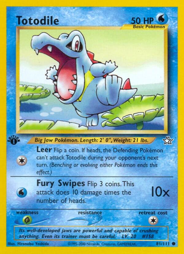 Totodile [1st-Edition]