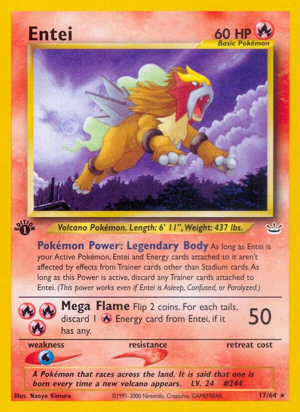 Entei [1st-Edition]
