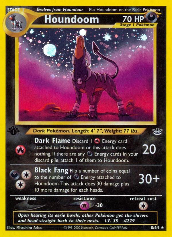 Neo Revelation [1st-Edition] Houndoom [1st-Edition] Pokémon card