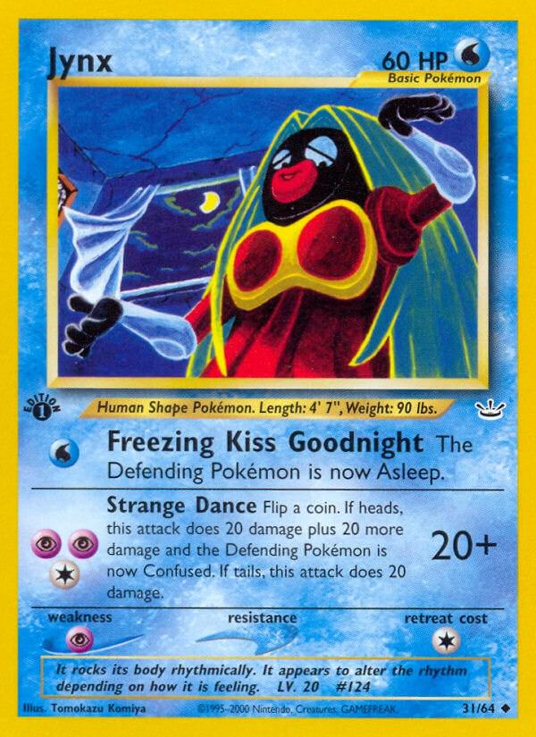 Neo Revelation [1st-Edition] Jynx [1st-Edition] Pokémon card