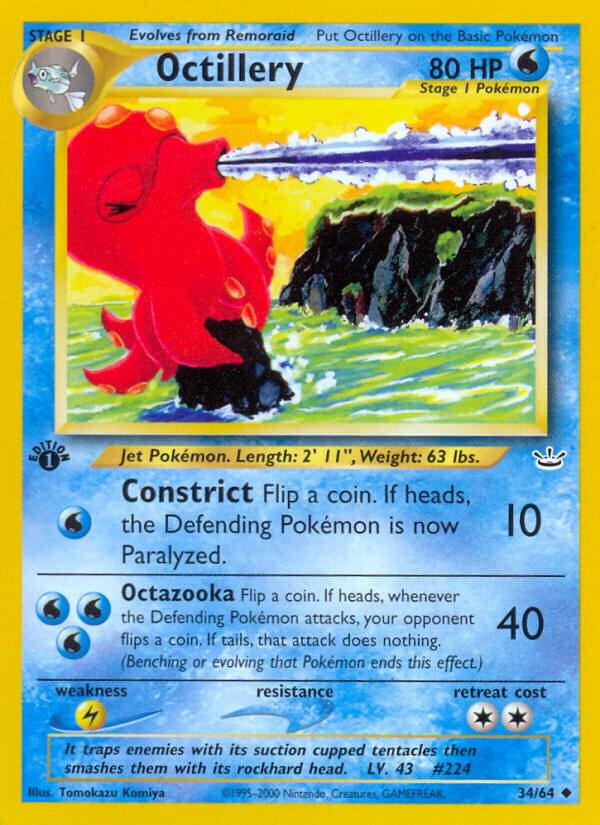 Octillery [1st-Edition]