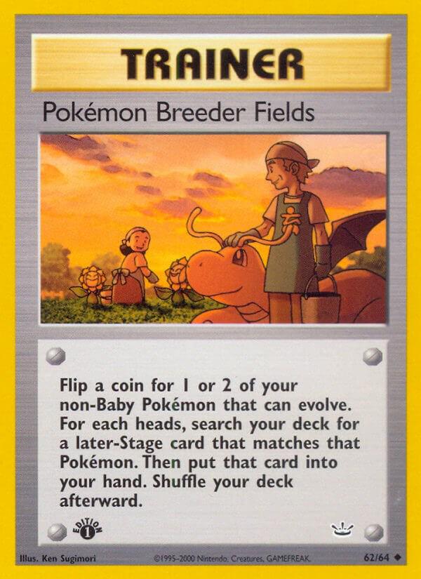 Pokemon Breeder Fields [1st-Edition]