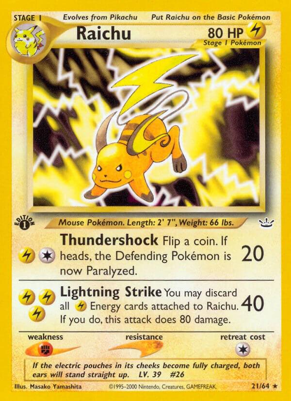 Raichu [1st-Edition]