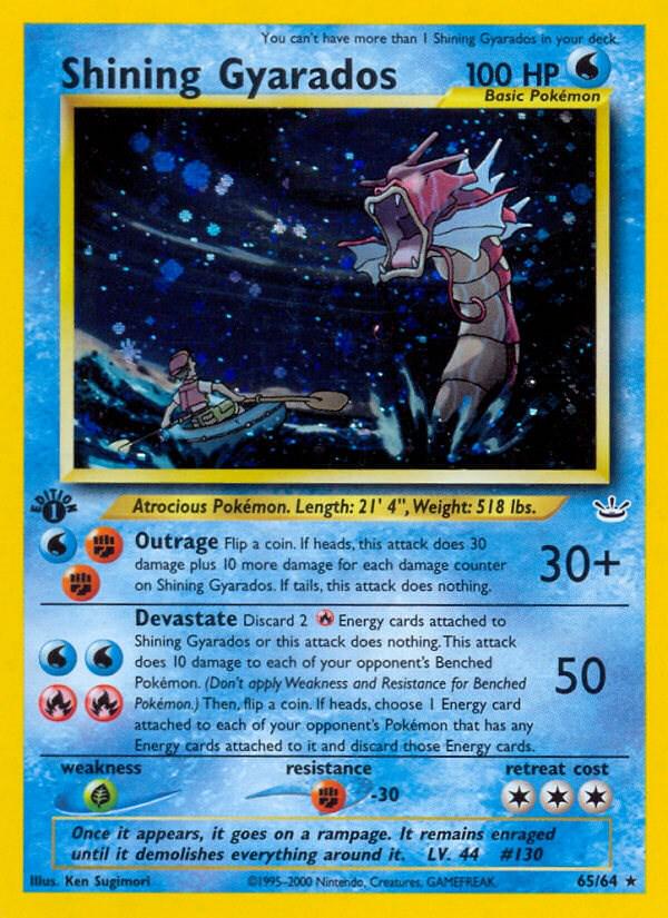Shining Gyarados [1st-Edition]