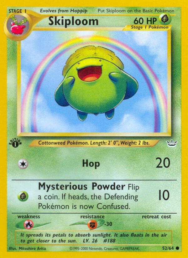 Neo Revelation [1st-Edition] Skiploom [1st-Edition] Pokémon card