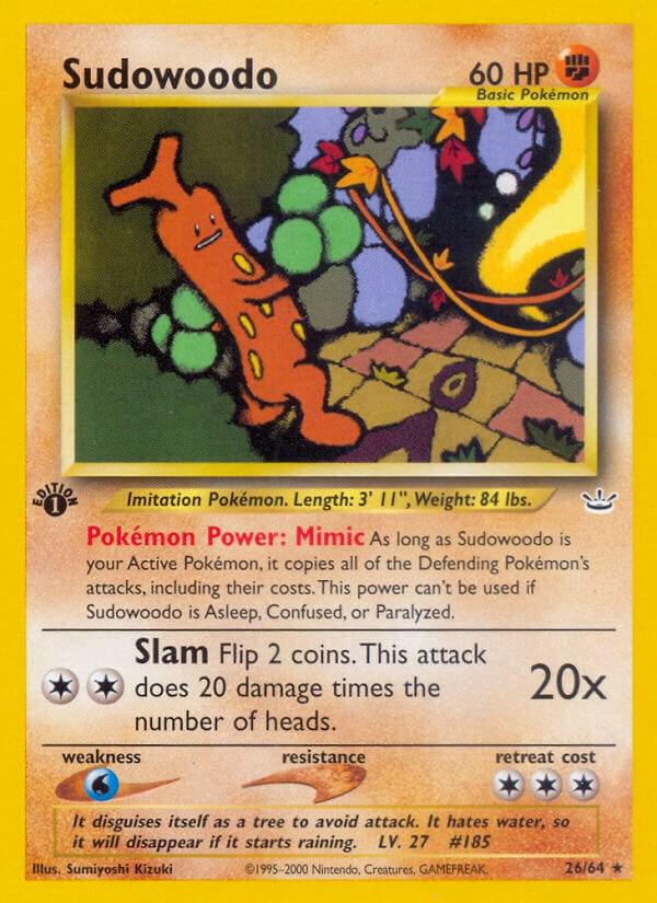 Sudowoodo [1st-Edition]