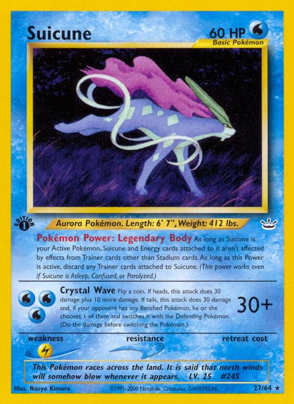 Suicune [1st-Edition]