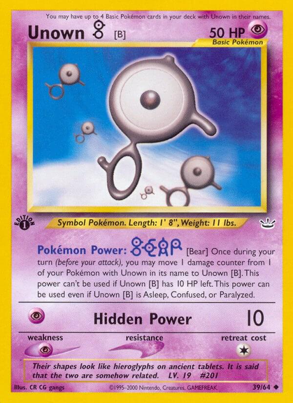 Unown B [1st-Edition]