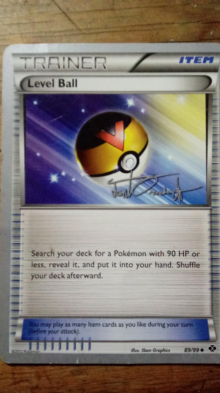 Next Destinies Level Ball [2014-World-Championship] Pokémon card