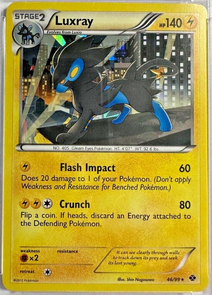 Next Destinies Luxray [Cracked-Ice-Holo] Pokémon card