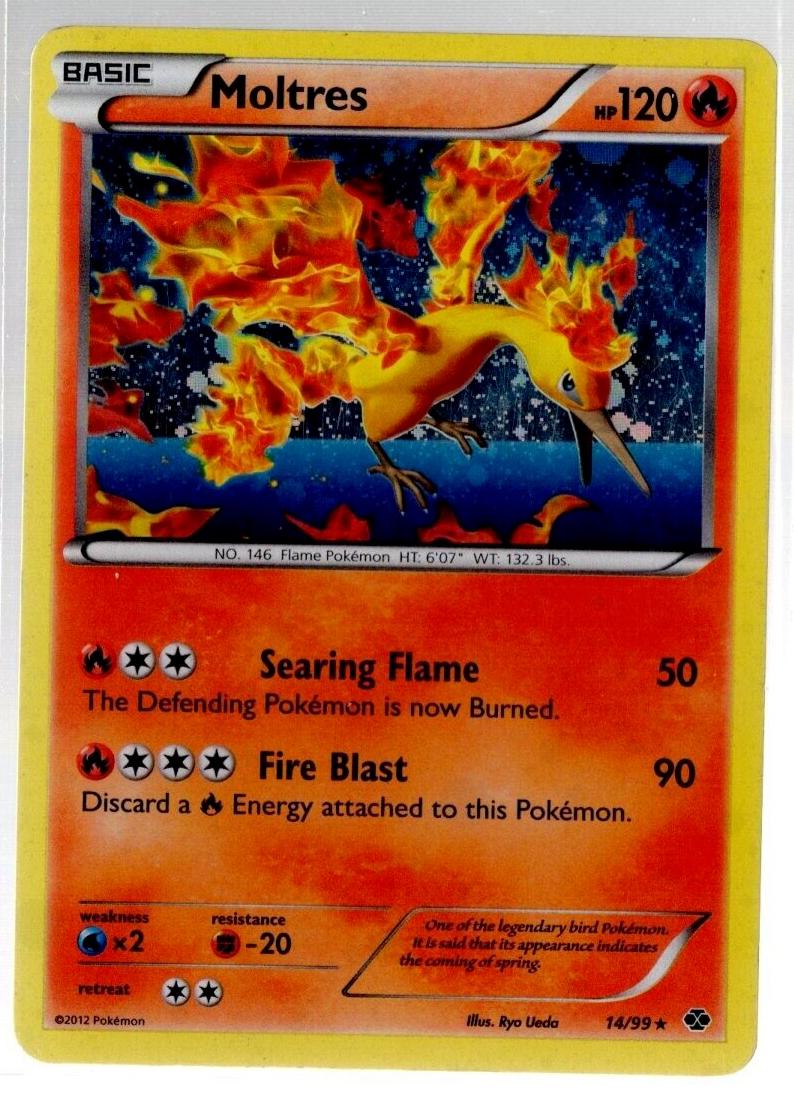 Next Destinies Moltres [Cosmos-Holo] Pokémon card