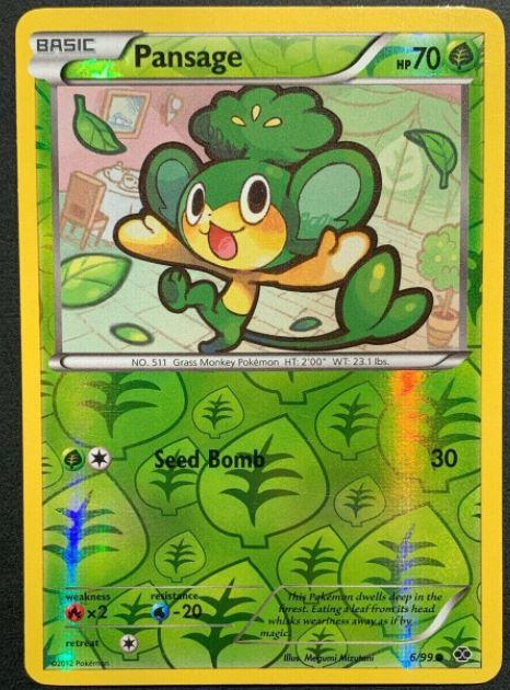 Pansage [Reverse Holo]