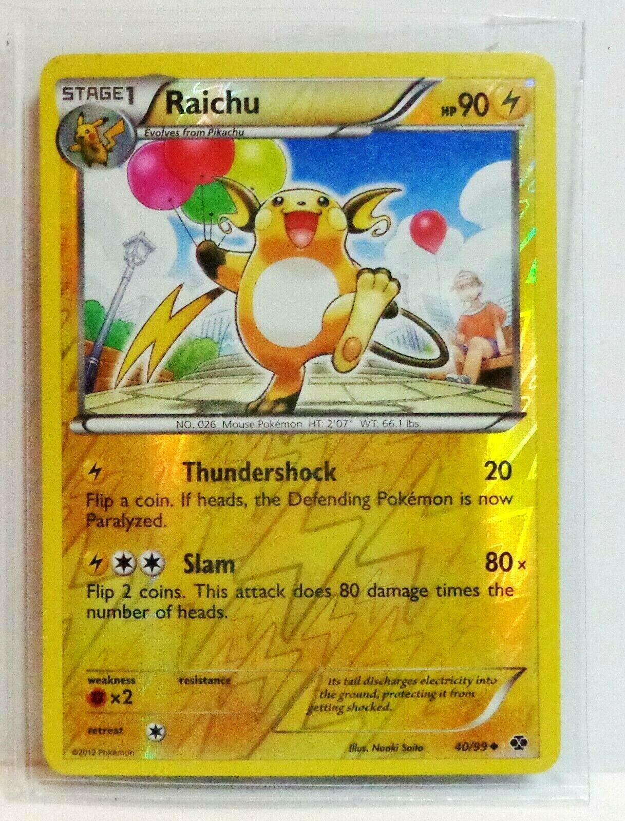 Next Destinies Raichu [Reverse Holo] Pokémon card