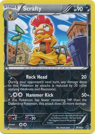 Scrafty [Reverse Holo]