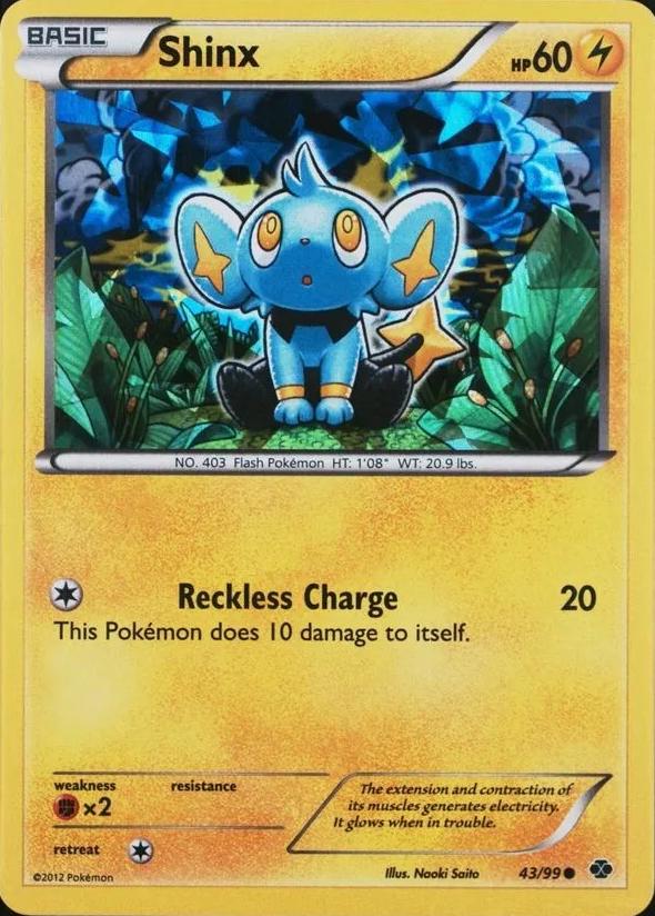 Next Destinies Shinx [Cracked-Ice] Pokémon card