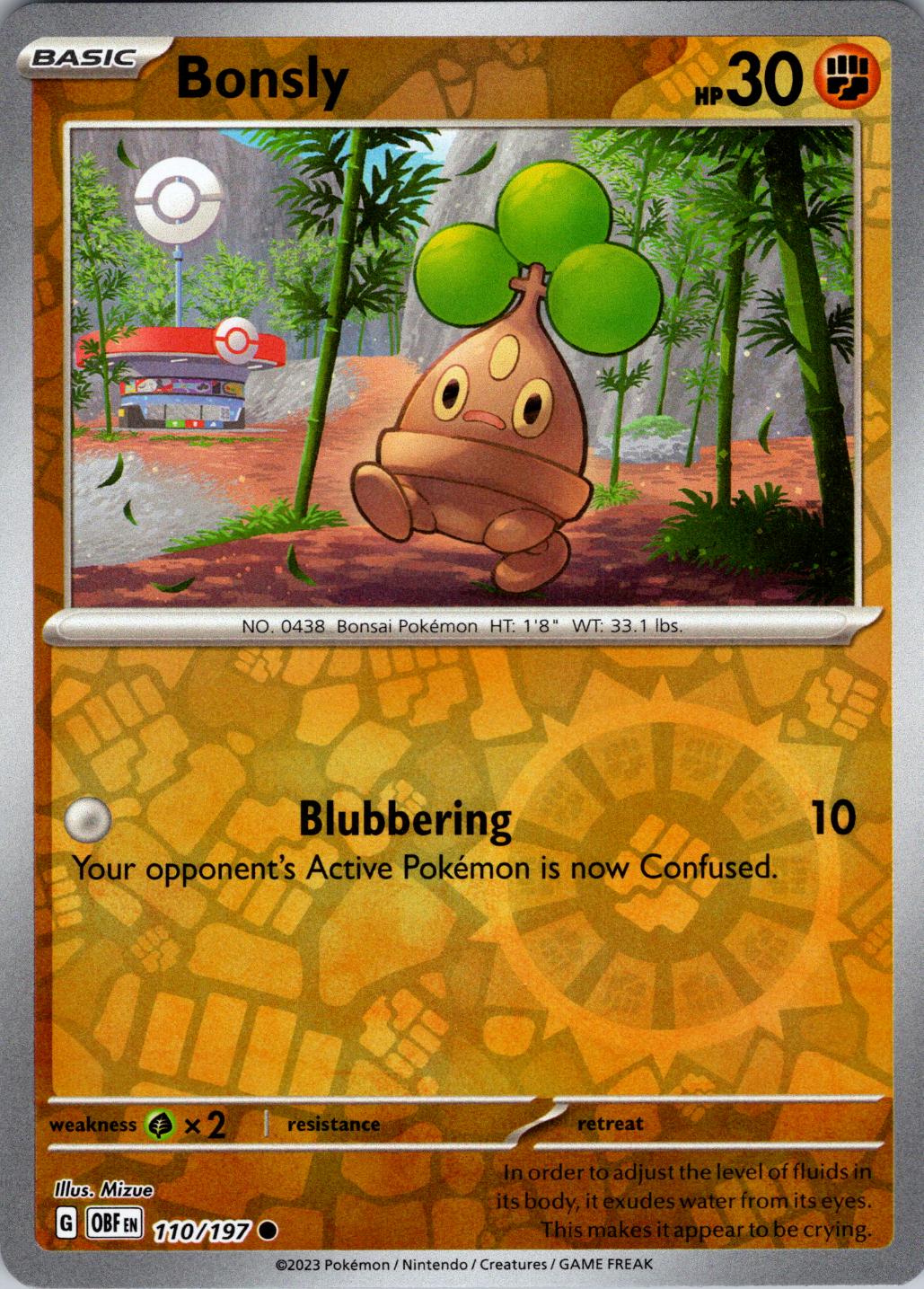 Bonsly [Reverse Holo]