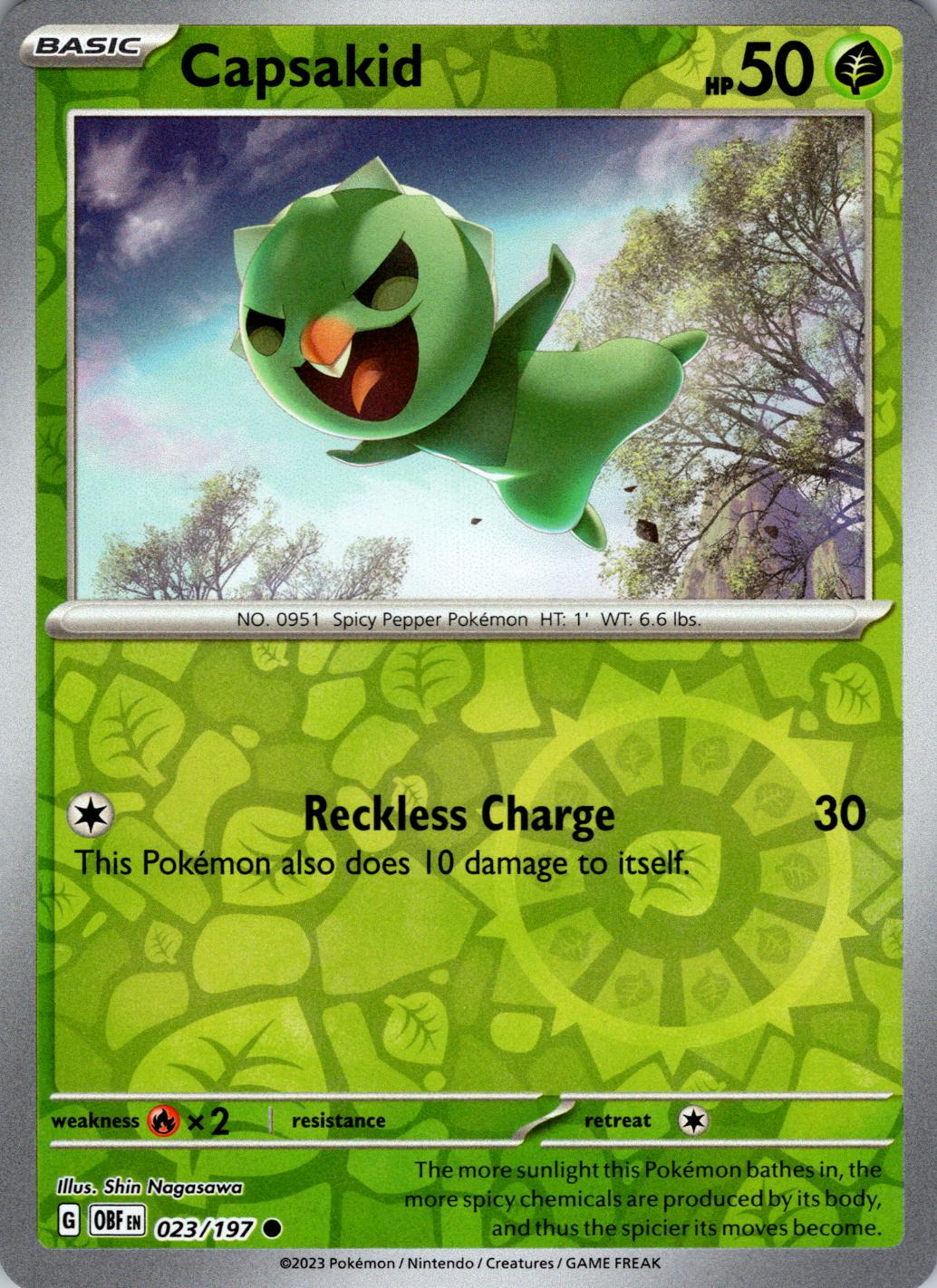 Capsakid [Reverse Holo]