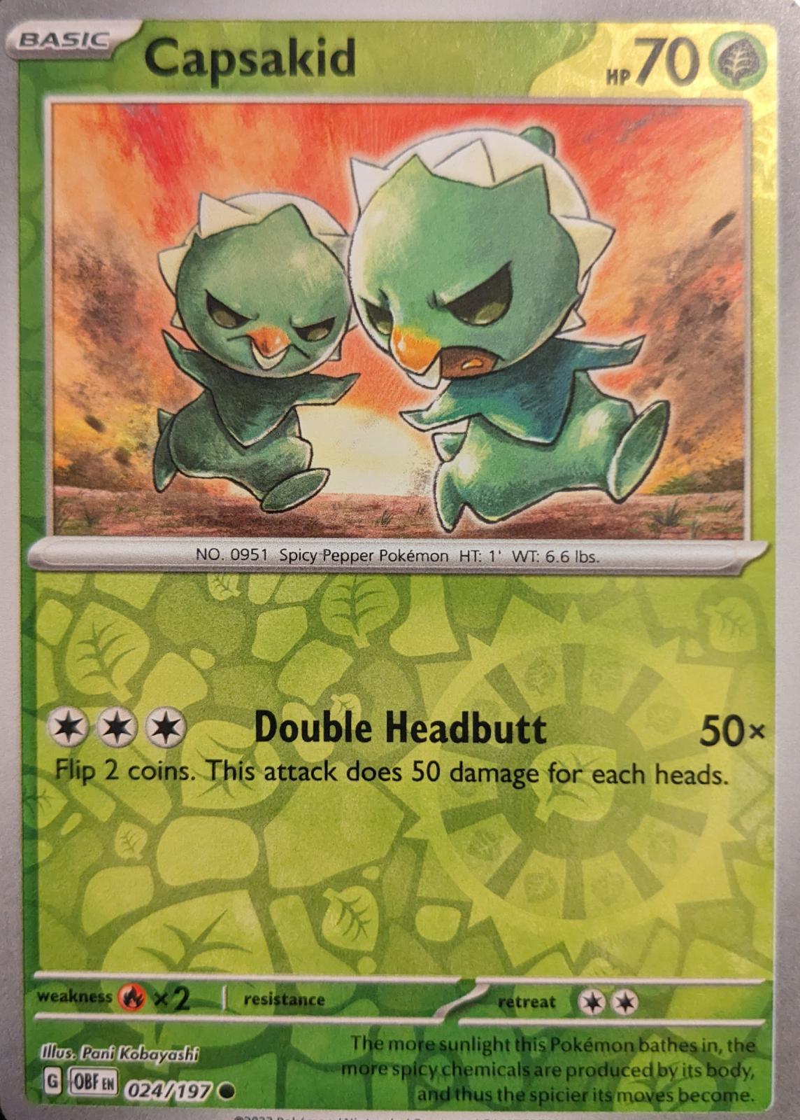 Capsakid [Reverse Holo]